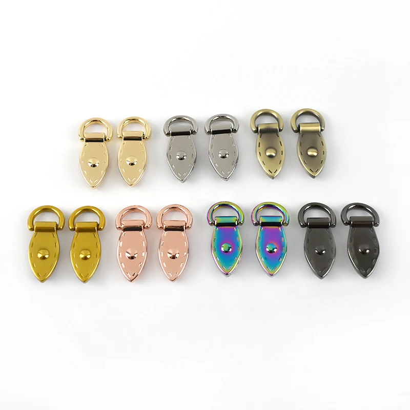 10/20 штук металлическими листьями пряжки для сумочки на ремешке сумка с пряжкой