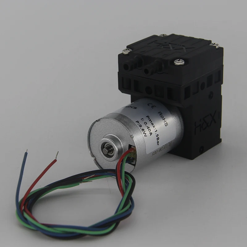 Миниатюрные мембранные вакуумные насосы 4 5 л/М-77 кПа 1 бар тихие и низкие вибрации