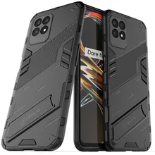 PUNK Phone Case For OPPO Realme 8i Cover Realme 8i 8 Pro 5G Case Armor PC Shockproof Silicone TPU Back Cover For OPPO Realme 8i