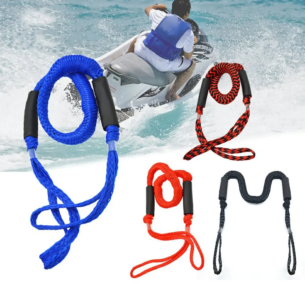 

1Pcs 1.22-1.52m Bungee Dock Line Mooring Stretch Rope Quick Docking for Boat Kayak Accessories