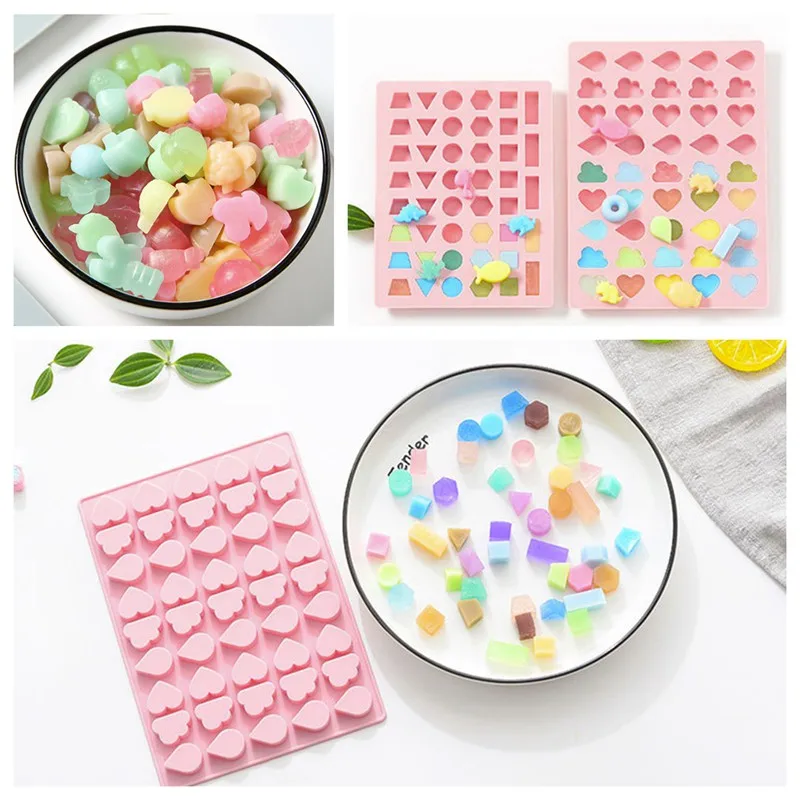 

1 Set Food Grade Silicone Molds Fondant Molds For DIY Cake Decoration Chocolate Candy Soap UV Resin Epoxy Resin Jewelry Making