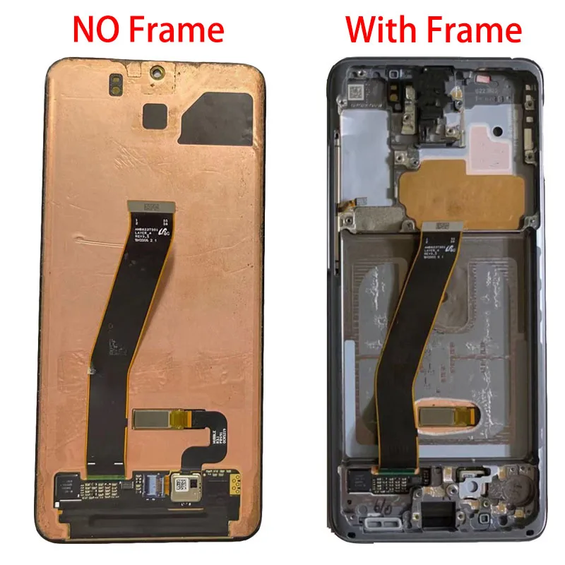 Pantalla LCD Original para SAMSUNG Galaxy S20 G980 G980F G980FD con punto de punto, marco de pantalla t&aacute;ctil, montaje de digitalizador de repuesto-2