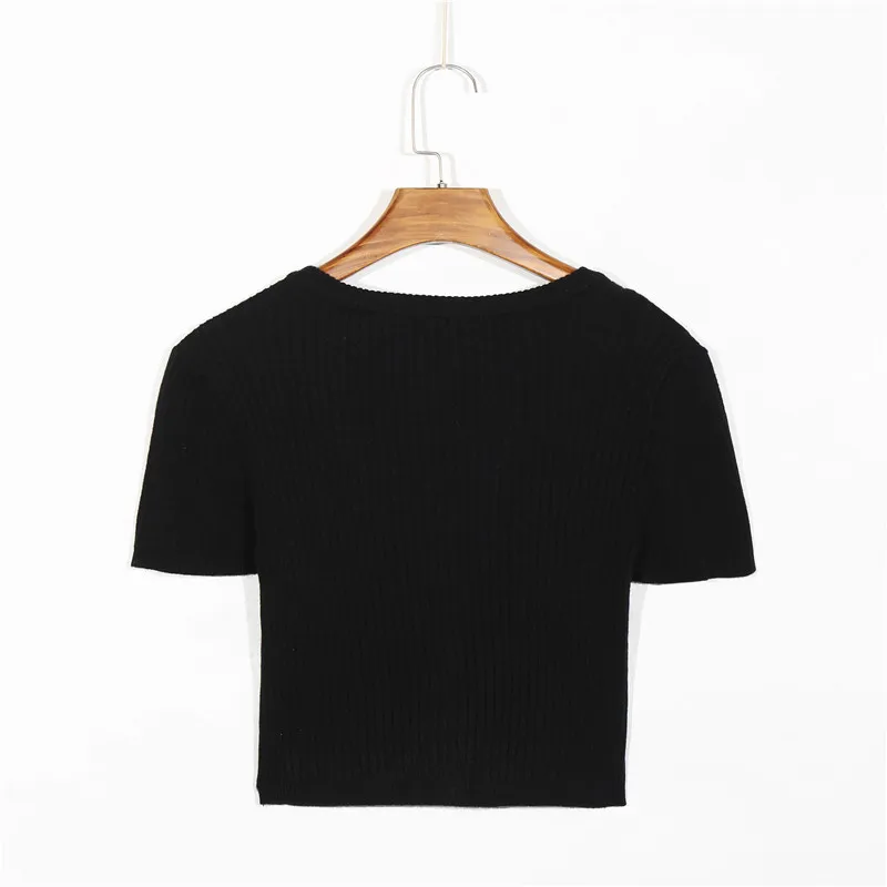 

Women summer t shirts casual short sleeve button up shirt women v neck t shirts for women sexy black t shirt basic streetwear