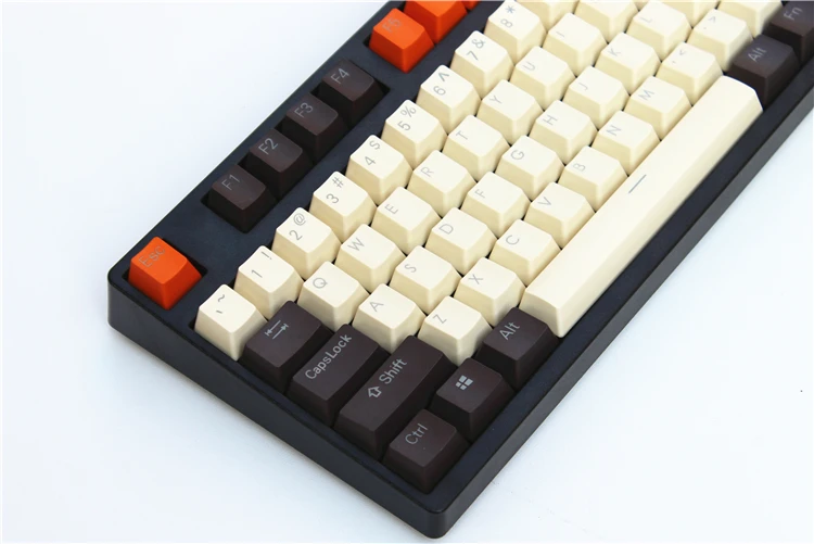 MP Carbonal 108/87 клавиши двойные светодиодные толстые PBT OEM профиль Вишневый MX