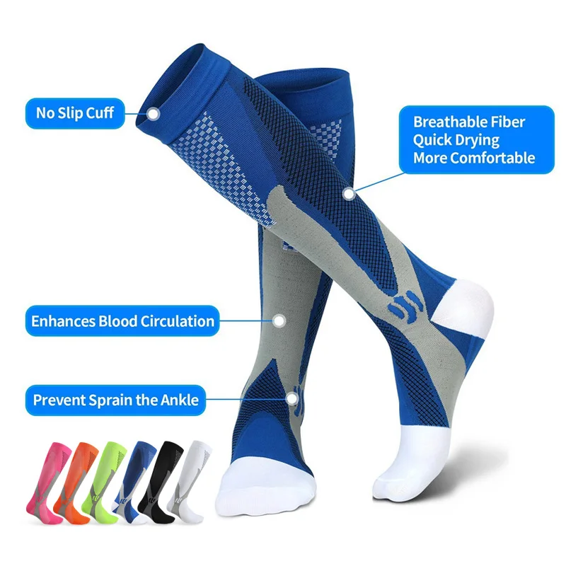 Мужские дышащие быстросохнущие удобные профессиональные футбольные носки