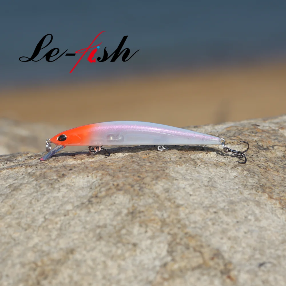 

Le fish 100 мм 8,5 г, плавающая блесна, длинная литая рыболовная приманка, снасть с вольфрамовой системой веса, воблер, модель кривошипной приманки