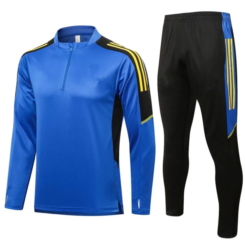 

Combinaison d'entrainement a manches longues pour hommes, 2021 2022, Survetement De Football Utd pour enfants, Jogging 21 22