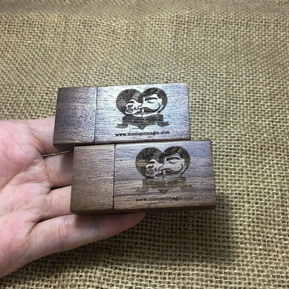 Деревянная подарочная Usb флешка 4 ГБ 8 16 32 флэш память мини бесплатный логотип