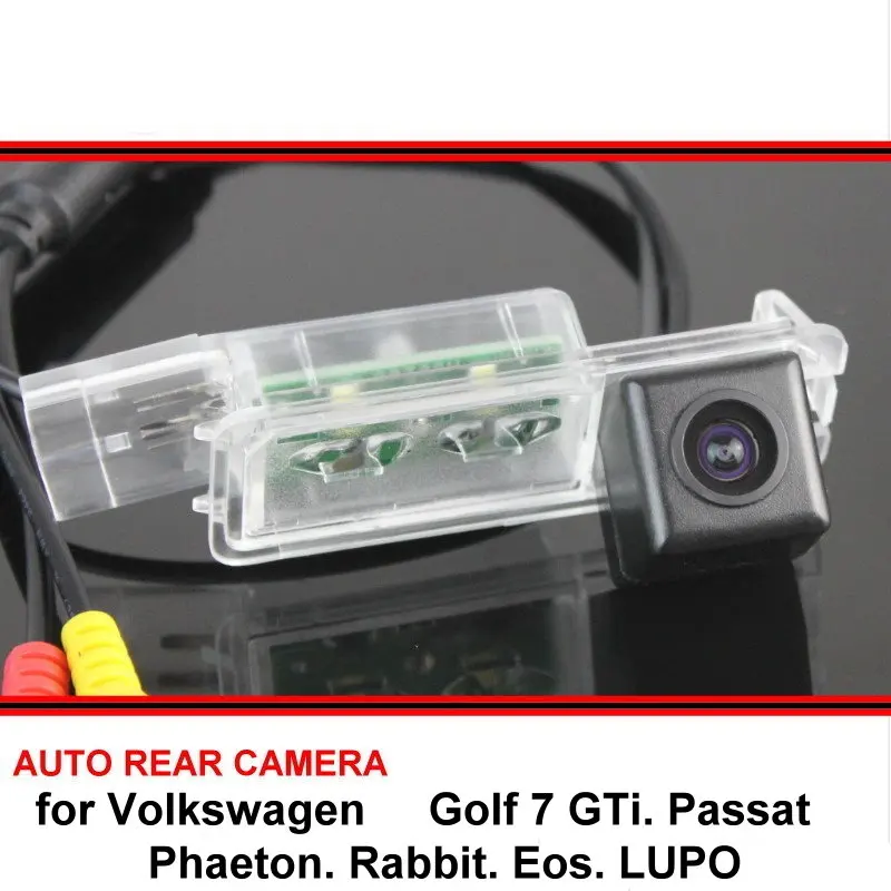 Камера заднего вида для Volkswagen Golf 7 GTi Passat B7 Phaeton Rabbit Eos LUPO парковочная камера с