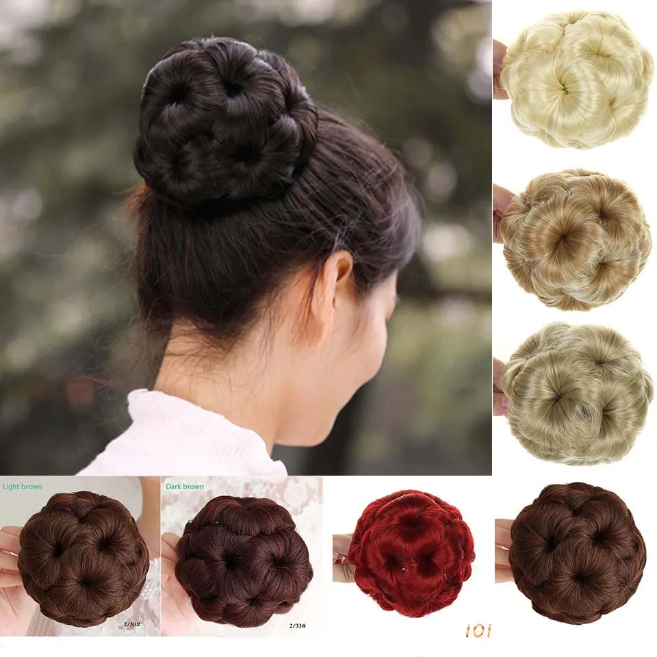 Модная пластиковая расческа для пучка синтетические волосы шиньон аксессуары