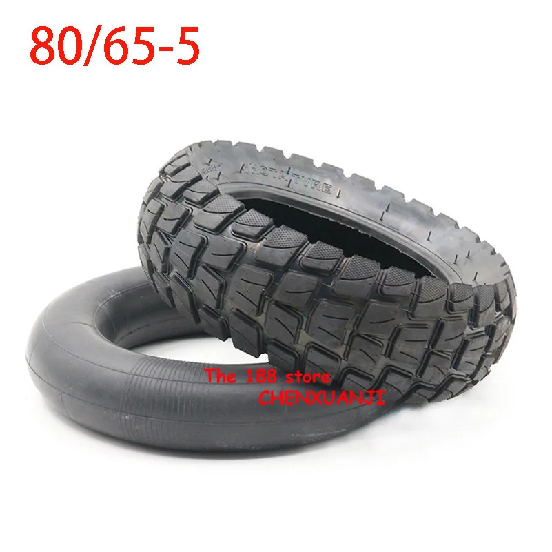 

80/65-6 Inner Outer Tyre for Electric Scooter E-Bike 10x3.0-6 Thicken Widen Hard Wear-resistant Road Tires Inner Tubes