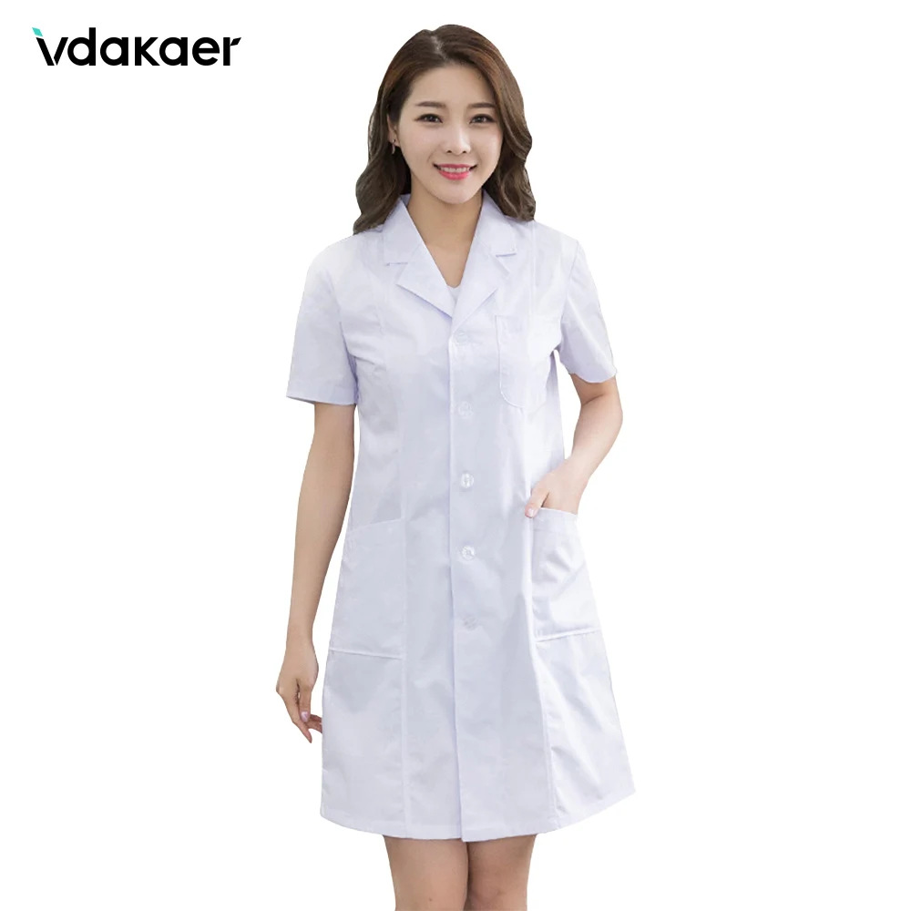 Белое лабораторное пальто медицинская одежда Униформа докторские куртки