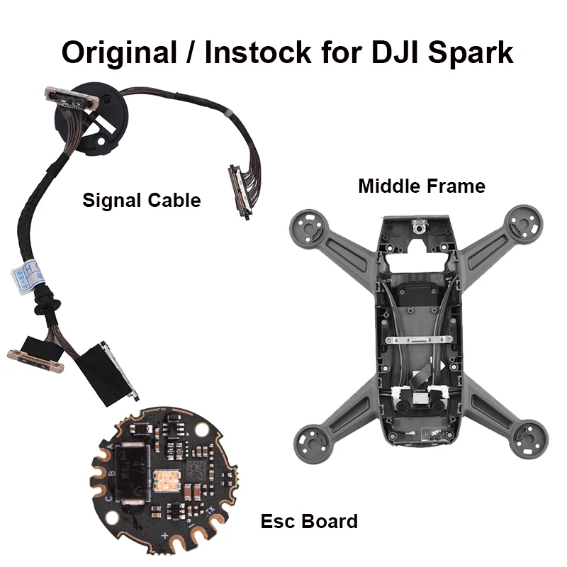 Кабель сигнала камеры Gimbal для DJI Spark ремонтные комплекты замены средняя рамка