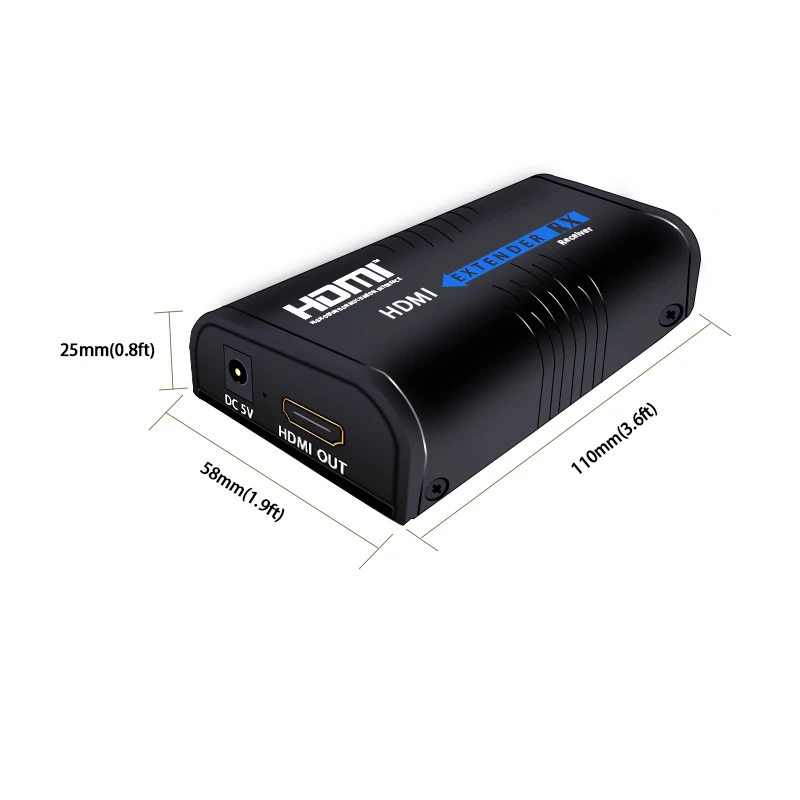 LKV373A V4.0 HDMI удлинитель 120 м по Ethernet tcp/ip rj45 cat5 cat5e cat6 передатчик приемник адаптер для