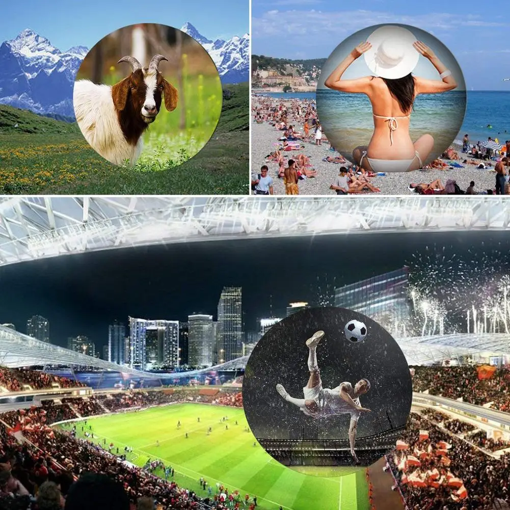 

Clear 40x60 Monocular Telescope Smart Phone Adapter Phone Tripod