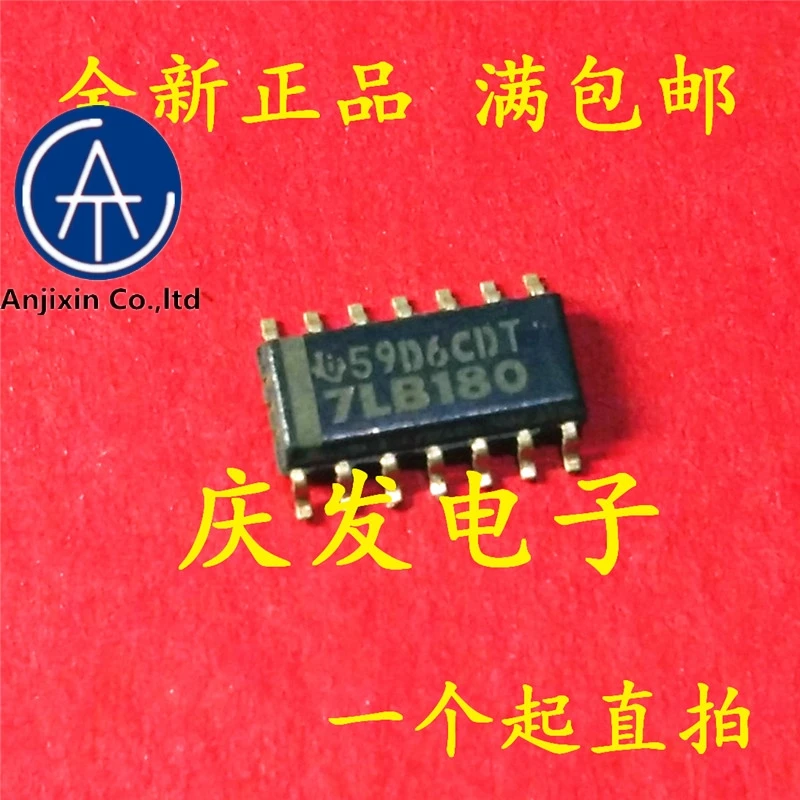 

10pcs real orginal new in stock SN75LBC180 SN75LBC180DR 7LB180 SOP14