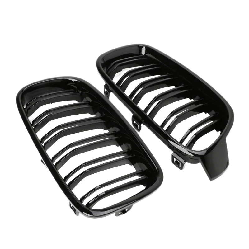 

1 пара глянцевая черная передняя решетка/решетки почек для BMW 3-Series F30 F31 F35 2012-2017 автомобильный Стайлинг
