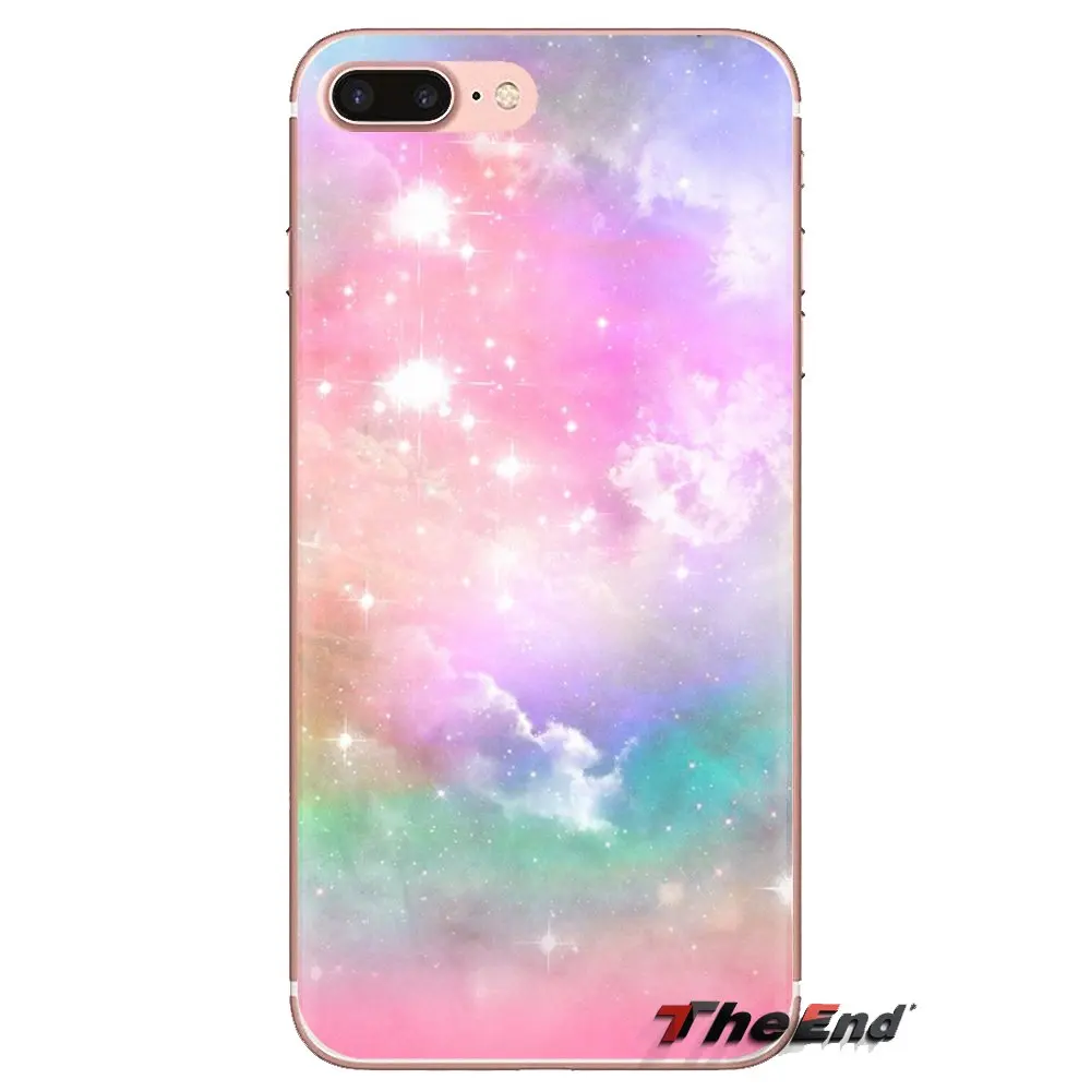 Rainbow Galaxy Starry sky Space Silicone Shell Cover For Huawei Honor 5A LYO-L21 Y6 II Compact Y5 2 Y5II Mate 10 Lite Nova 2i 9i |