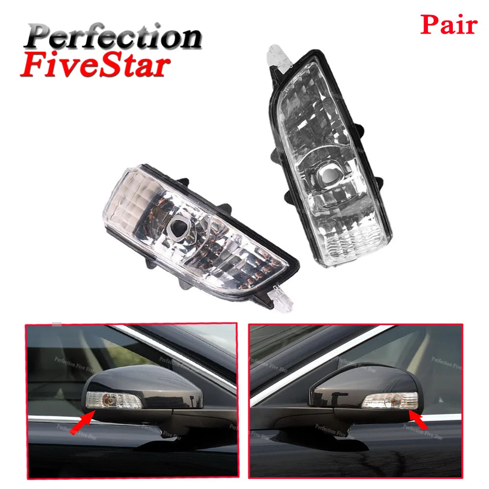 Зеркальный указатель поворота 31111102 31111090 для Volvo S40 S60 S80 C30 C70 V50 V70 2007 2008 2009 L R