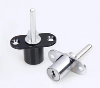 1pcs cam cylinder triple lock desk cabinet drawer front lock furniture hardware zinc alloy safety lock