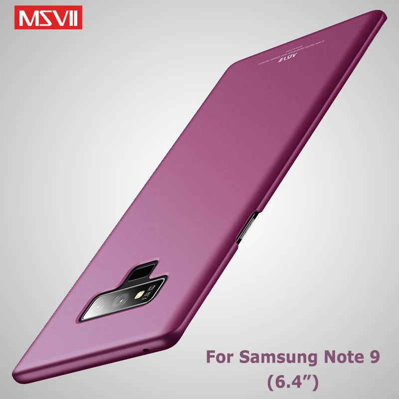 Для samsung Galaxy Note 9 чехол Msvii матовый чехол для samsung Note 10 Plus Note9 чехол PC чехол для samsung Note 8 9 10 чехол