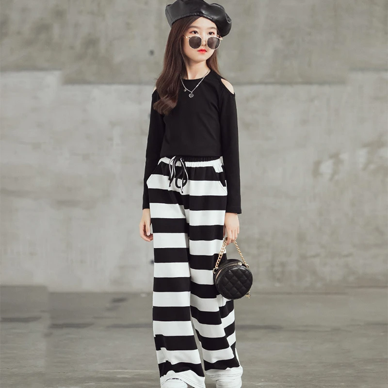 

Детская футболка с длинным рукавом для девочек-подростков, детская весенне-осенняя футболка, топы для маленьких девочек, 2020, одежда для футб...