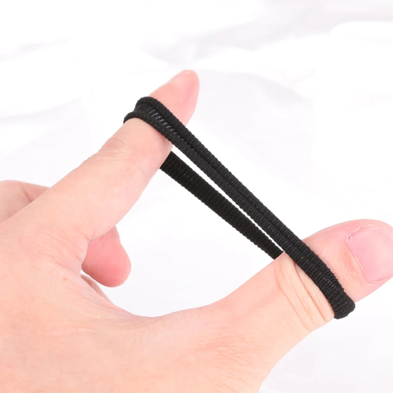 100 шт. Красочные эластичные резинки для волос девочек резинка повязка Детские