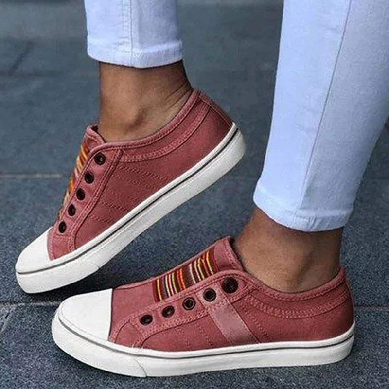 

Low-cut Trainers Canvas Flat Shoes Women Casual Vulcanize Shoes 2021 New Women Summer Autumn Sneakers Ladies breathable ladies