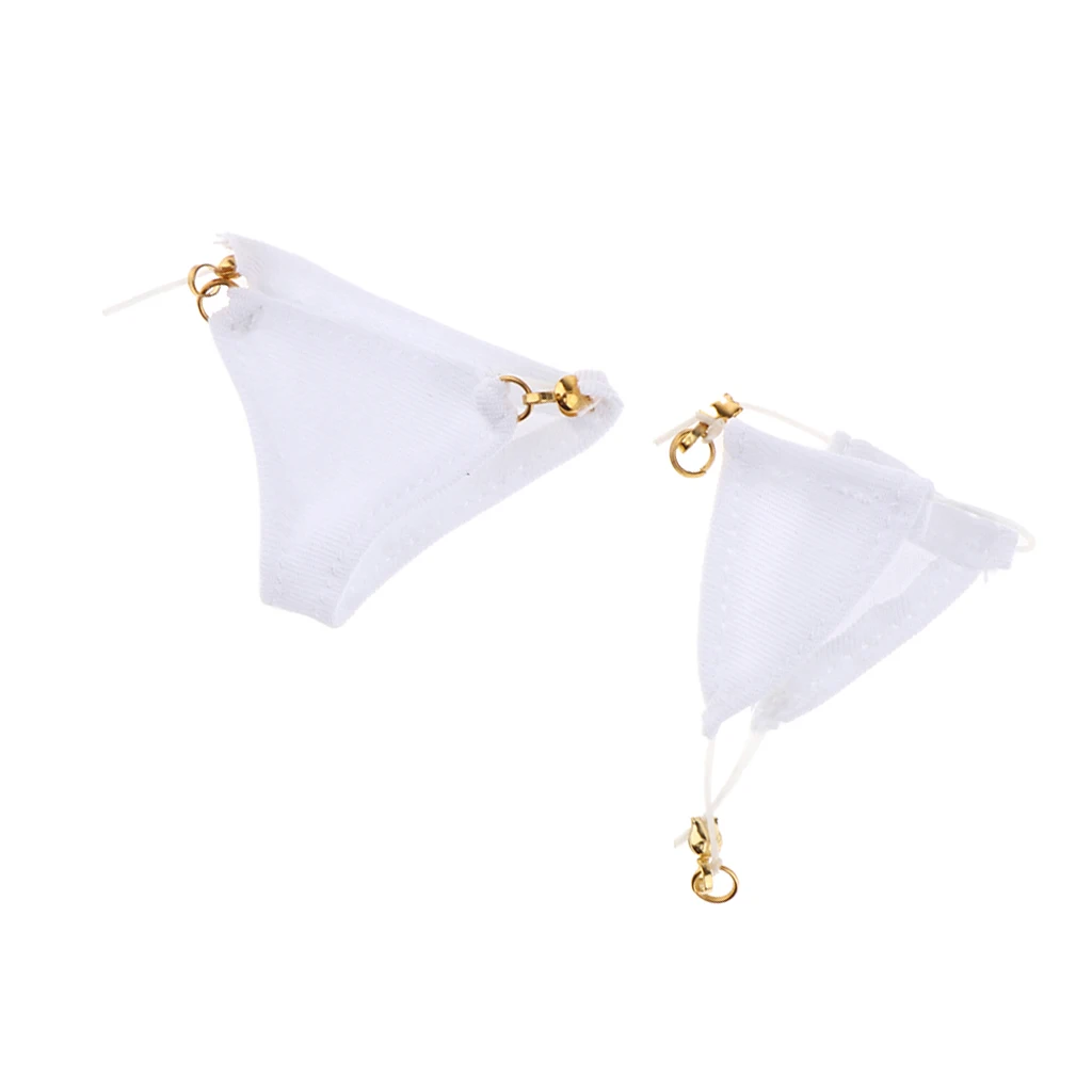 

Fashion Dolls Clothes Accessory for 1/6 Doll Mini Bra Underwear Set White