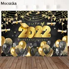 Mocsicka фон для фотосъемки с изображением выпусквечерние вечера класса 2022 поздравительных золотых фотографий
