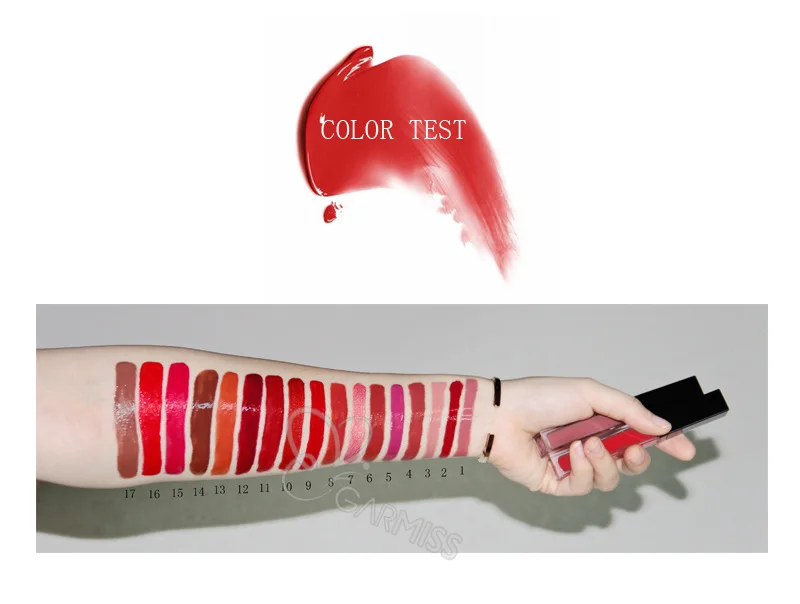 

18 colors moisturizing square tube lip glaze low MOQ private label wholesale liquid lipstick