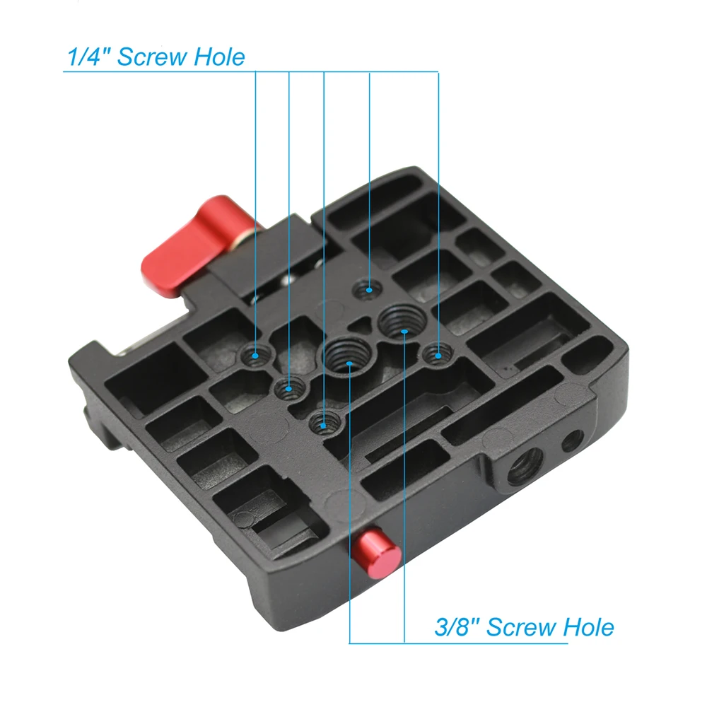 Быстроразъемный зажим-адаптер + БЫСТРОРАЗЪЕМНАЯ пластина P200 совместимая с Manfrotto