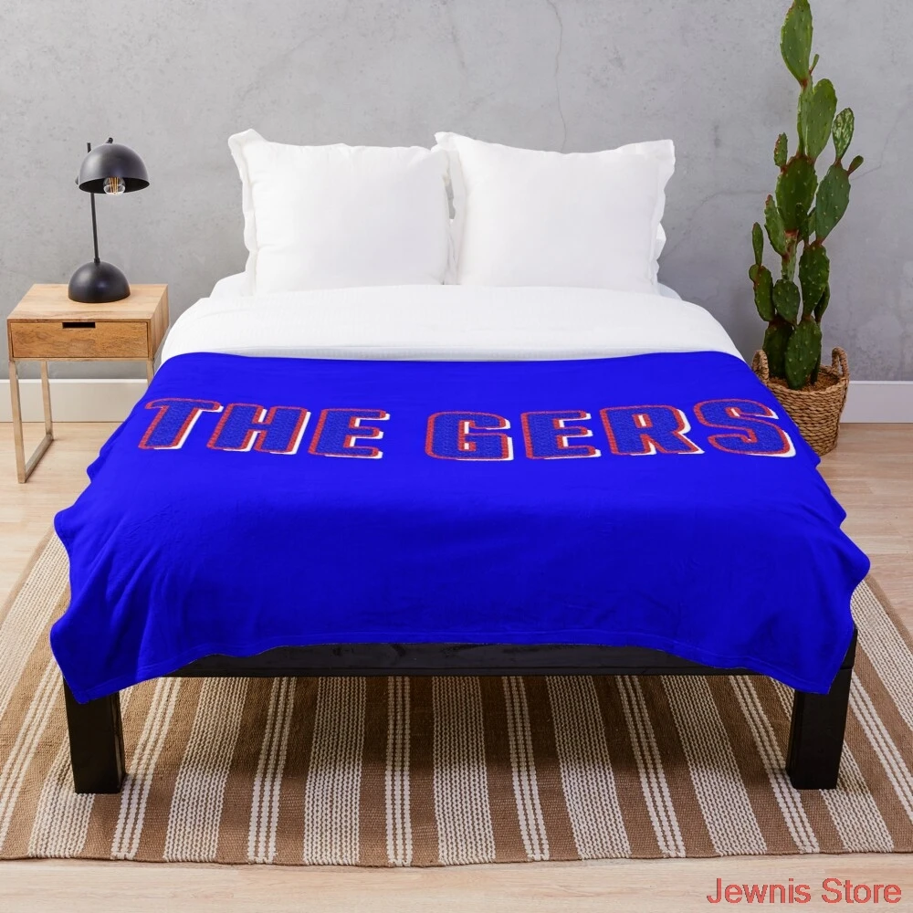 

The Gers Glasgow Rangers Artwork Throw Blanket blanket cover, warm decoration, bed and sofa, applicable to men and women