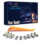 100% для Seat Ibiza 6L 6L1 6J 6P 6J5 6P1 6J1 6P5 6J8 6P8 2002-2016 комплект светодиодного освещения салона автомобиля Canbus аксессуары для автомобильных ламп