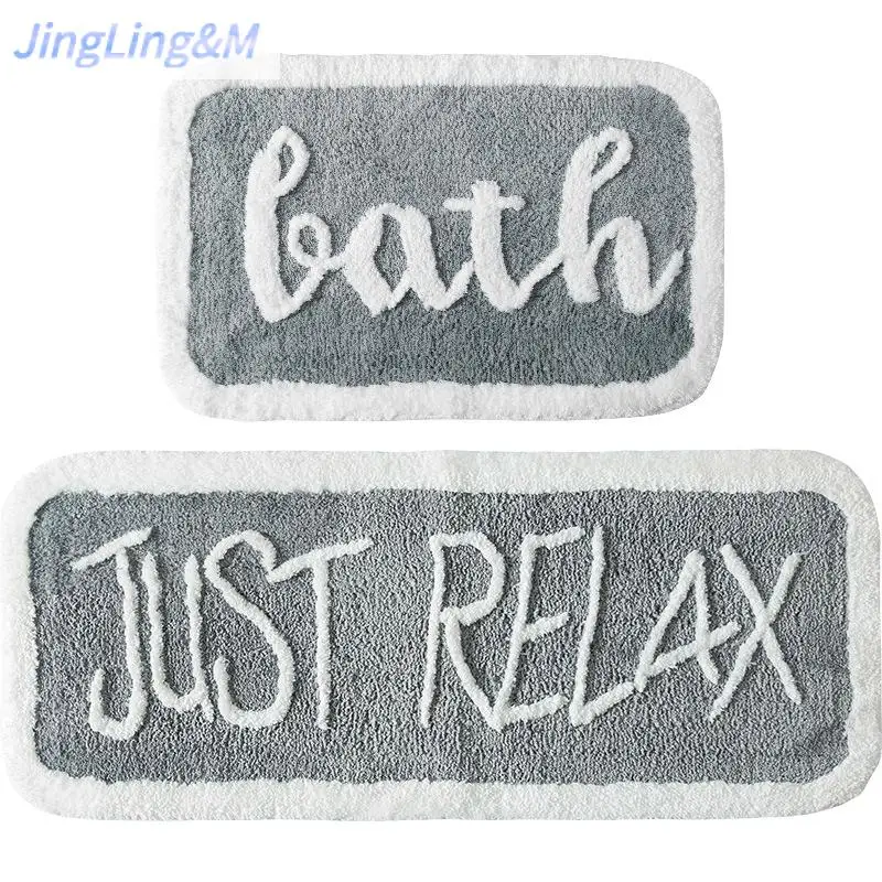 Коврики для ванной впитывающие коврики в скандинавском стиле ванны Нескользящие