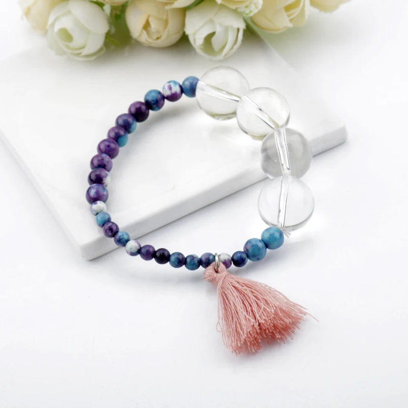 

Game SEKIRO Shadows Die Twice Charm Bracelet Tassel Crystal Prayer Bead Braceelet Cosplay Jewelry Women Men Bangle Bracelet Wris