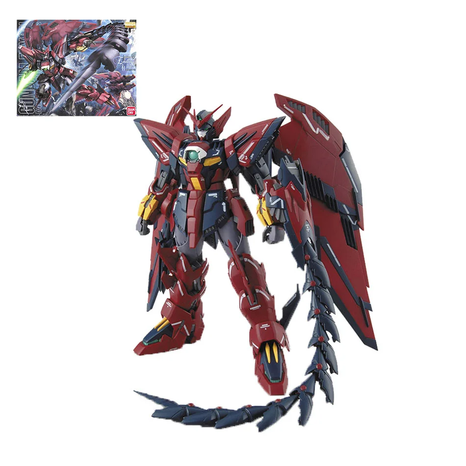 

BANDAI Gundam MG 1/100 EW OZ-13MS Epyon Model Kids Assembled Toy Robot Japanese Anime PVC Action Figure Collections Puzzle Gifts