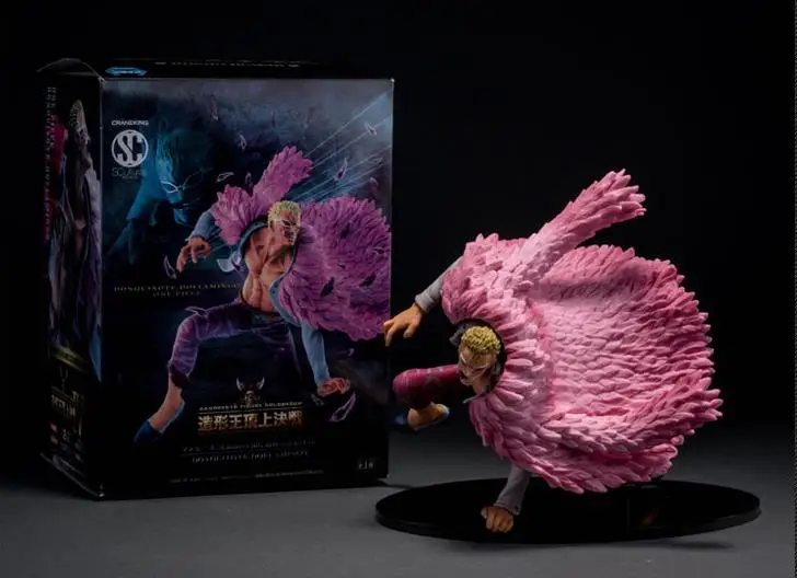 Одна штука фигурки Donquixote Doflamingo рисунок Scultures большие стразы специальной Ver 15 см