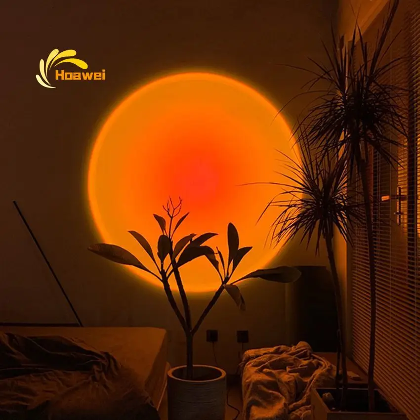 

Nordic Sunset LED Lamp Indoor Lighting for Home Living Room Bedroom Atmosphere Standing Lamps Decoration Floor Lights