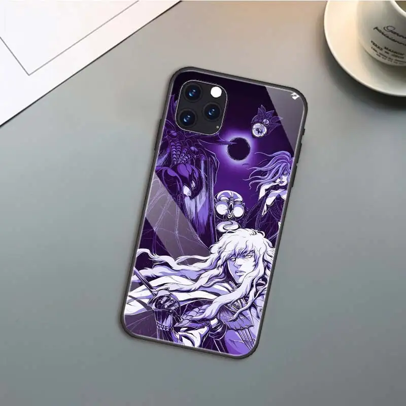 

Berserk Guts Anime Cases for iPhone 12 Mini 11 Pro Max SE 2020 X XS XR 8 7 6 6S Plus TPU Black Tempered Glass Bag Phone Coque