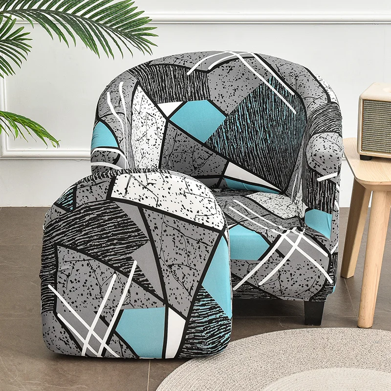 Cover Stretch Elastic Bar Chair Slipcover Sofa Cover For Living Room Couch Covers For Counter 2pices/set