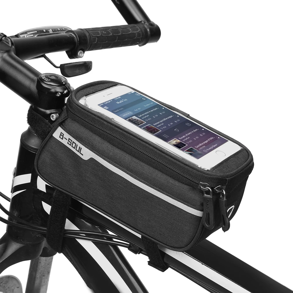 MTB велосипедный Топ трубка сумка для телефона 6 &quotразмер экрана велосипедная
