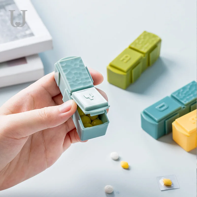 Коробка для дозирования таблеток Youpinjordanjudy портативная маленькая коробка