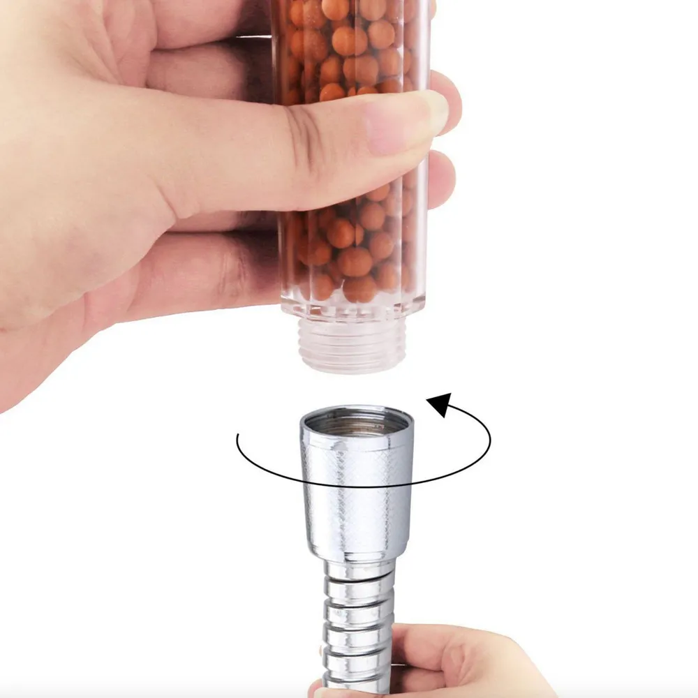 Насадка для душа высокого давления экономия воды 3 фильтра ионная фильтрация