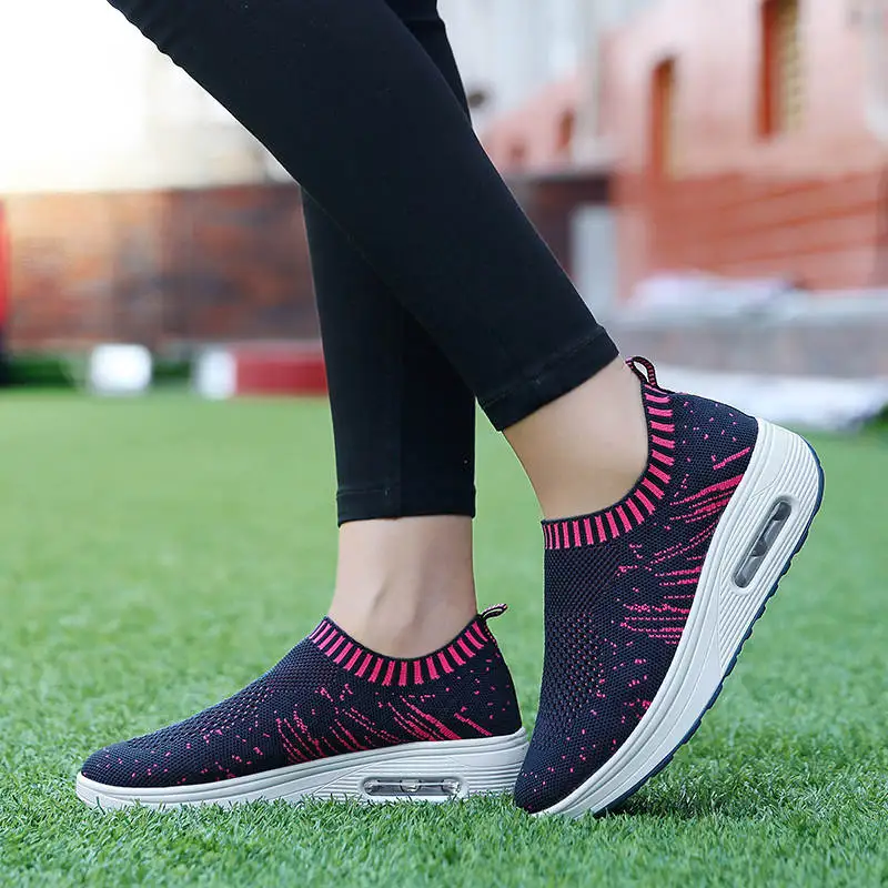 

31-49 Sports Woman Casual Anti-Skid Soled Female Sneakers Best Seller Women Platform Sport Shoes Women's Running Shoes Tennis