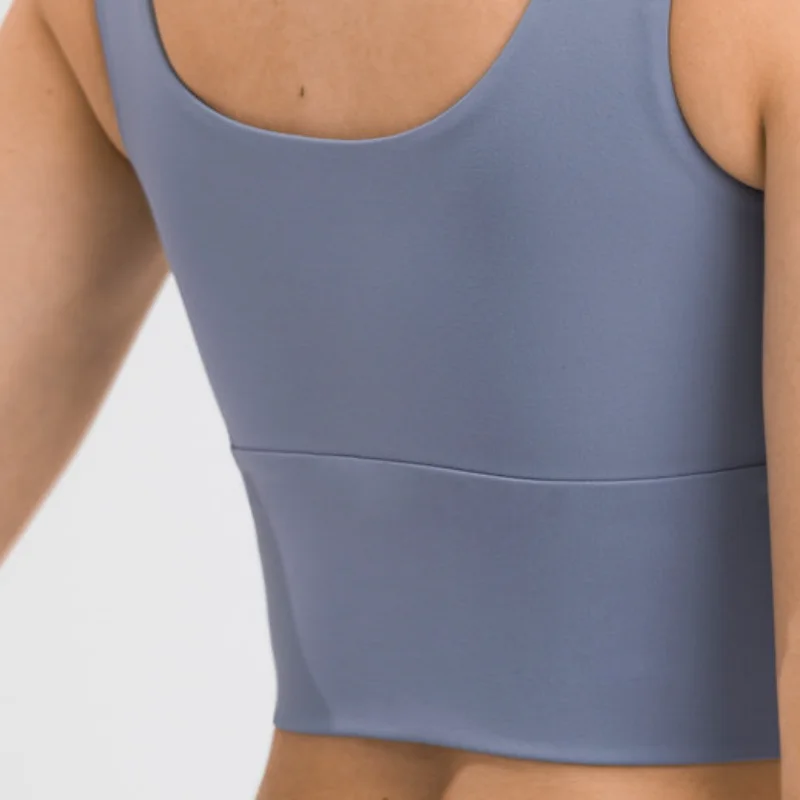 Nepoagym MOTIVATION Front Zipper Closure High Impact Women Sport Bra Brushed Padded Push Up Cropped Workout Top Bra Gym Fitness