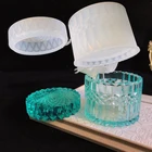 Сделай сам, силиконовая форма для бутылки, емкость для хранения, эпоксидная коробка для хранения, декоративная форма для смолы, прозрачная бутылка для украшений