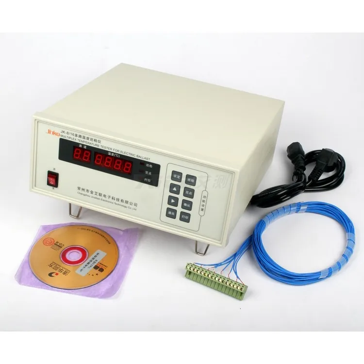 

JK-8/16 многоканальный прибор для измерения температуры/Многоканальная температура прибор для проверки/8/16-канальный прибор для измерения тем...