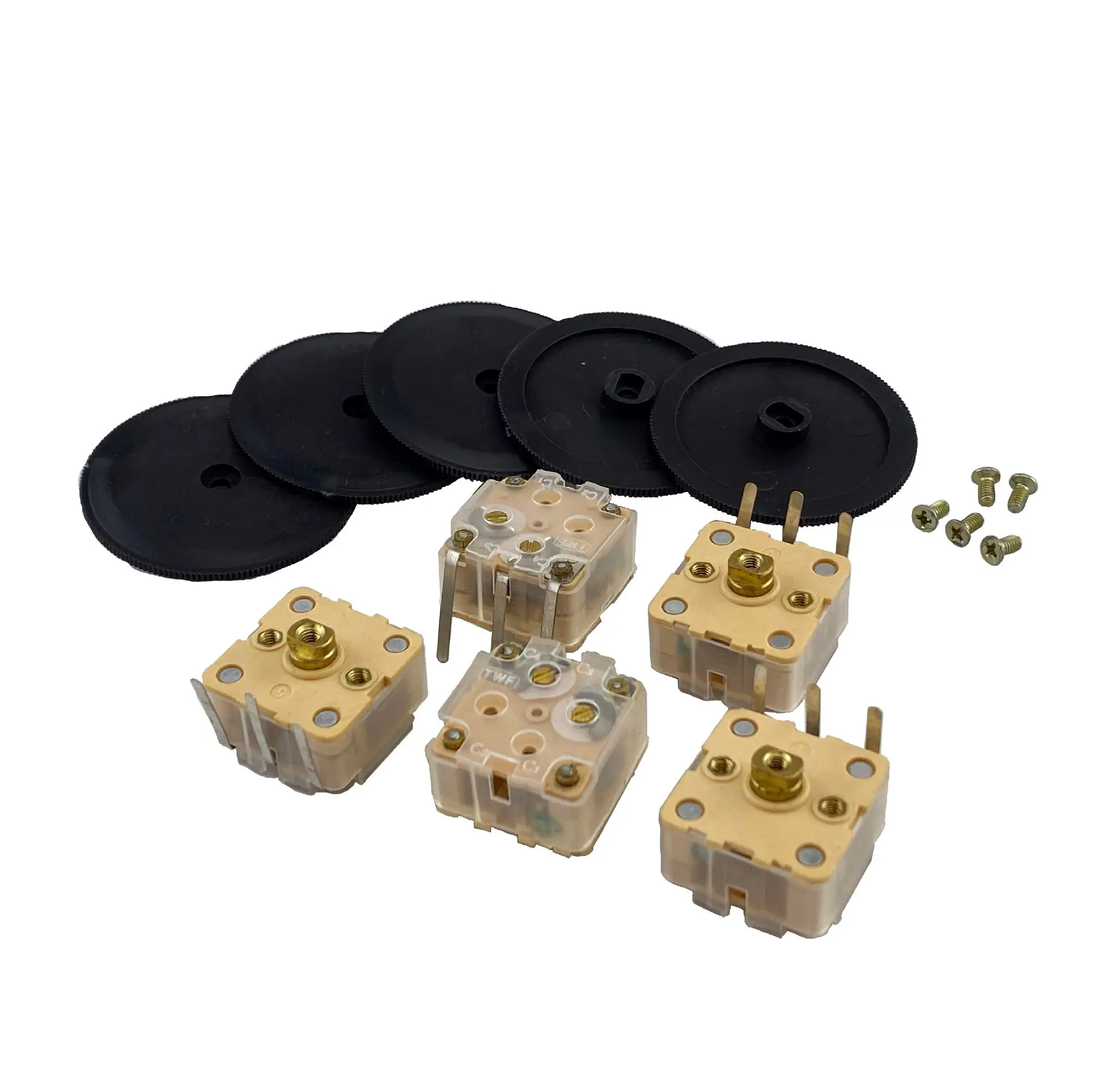 

Дуплексный переменный конденсатор 60pf/140pf 2.1мм s484 5 комплектов