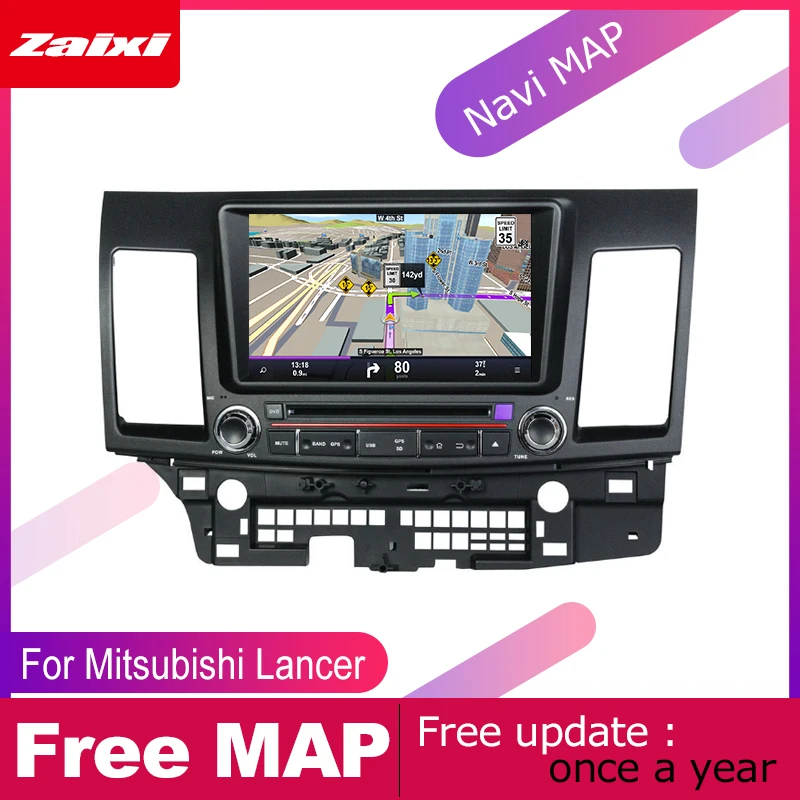 Для Mitsubishi Lancer 2007 ~ 2012 автомобильный Android мультимедийный DVD-плеер система